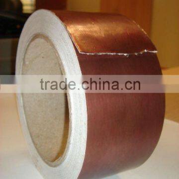 Brown color aluminum foil tape