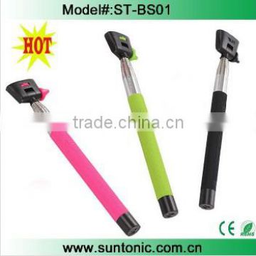 Top selling wireless bluetooth mobile phone self-timer selfie stick monopod z07-05