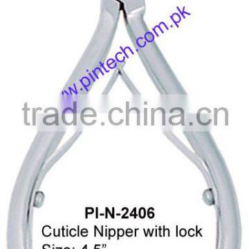 Nail Cuticle Nipper with Lock 2406