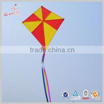 Stitching Chinese diamond kite for children