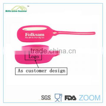 Essential tool silicone tag with logo printed