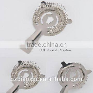 stainless steel tea strainer, ice cocktail strainer, bar tools