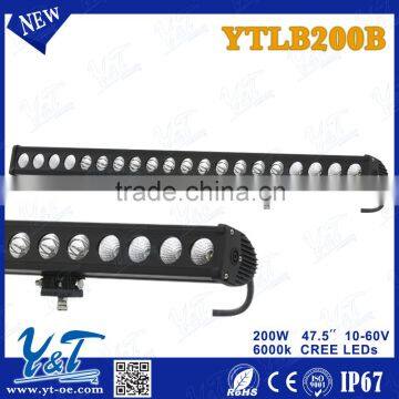 200watt Singl Row Led Light Bar 17000lm Ip67 12v Waterproof Led Light Bar Led Light Offroad Orange Color photo-3