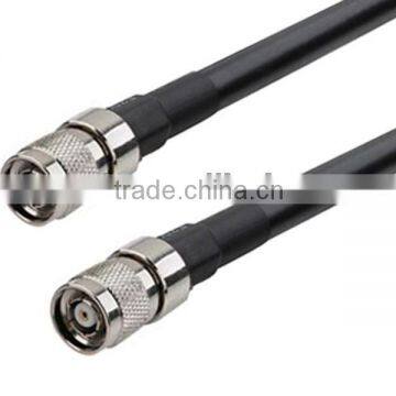 RF Pigtail RP-TNC male to RP-TNC male cable LMR400 crimp connector