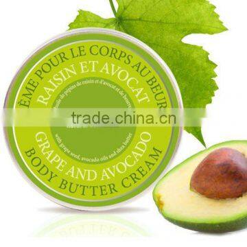 Natural body butter cream Grape-Avocado