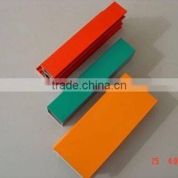 Powder Coated aluminium extruded profiles