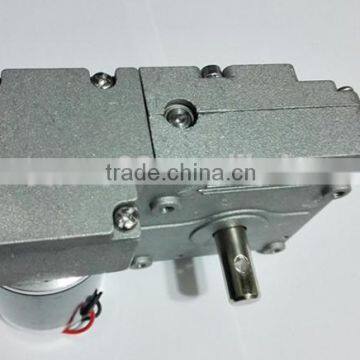 High Torque DC Motors 24V 150kg.cm Permanent Magnet DC Motor Electric Motors DC Worm Gear Motor SGW1269FGG For Winding Machines photo-4