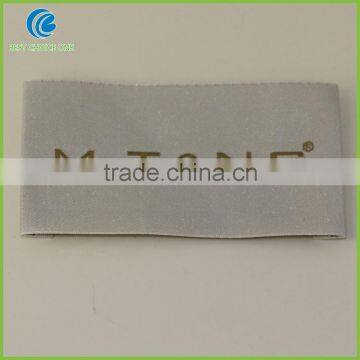 China Shenzhen Label Manufacturer Casual Garment Woven Clothing Main/Care/Size Label For T-Shirt Private Label photo-6