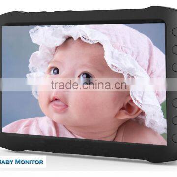 2.4G Portable wireless digital DVR receiver,5 Inch portable Lcd monitor,wireless receiver mointor,baby monitor camera recorder