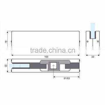 Best Quality China Folding Wholesale Door Glass Shower Hardware