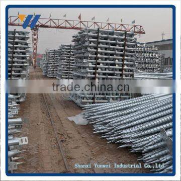 Hot Dipped Galvanized Ground Screw Anchor With Flange photo-6