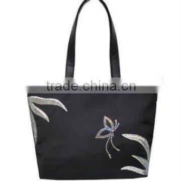 special women hand bag with sequin embroidery