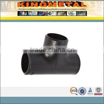 Schedule 40 seamless carbon Pipe Fitting steel straight tees