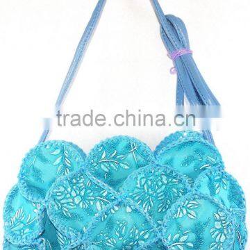 china factory long strap for bag crochet 100% handmade long time use function pocket inside