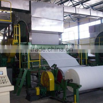 2100 model newspaper paper machine