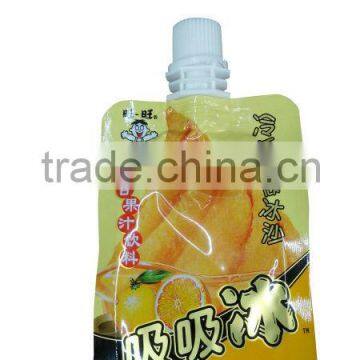 Logo printed plastic heat sealed packaging bag