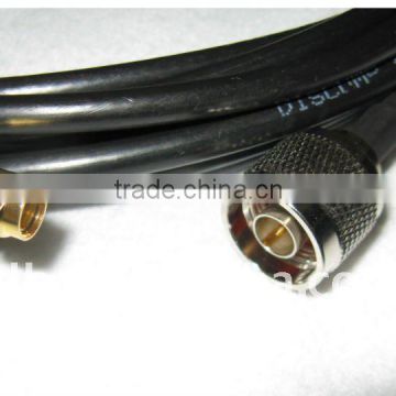 50 ohm lmr240 coaxial cable with connector of SMA and N