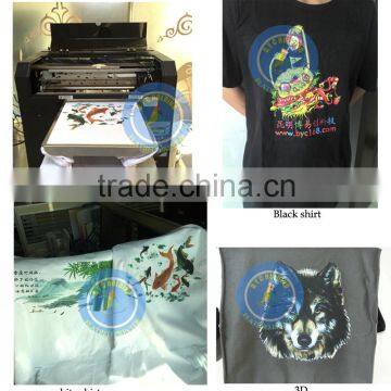 Most Popular T-shirt / Cotton / Fabric Materials Digital Flatbed Printing Machine photo-2