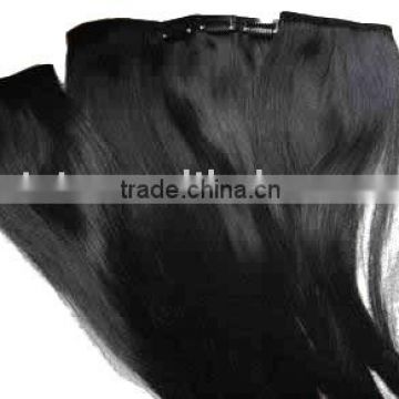 silky straight hair weaving/human hair weft /weaving weft/hair products