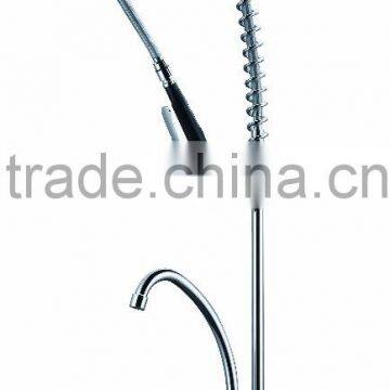 Chrome Commercial Style Pre Rinse Kitchen Faucet 1607-CP