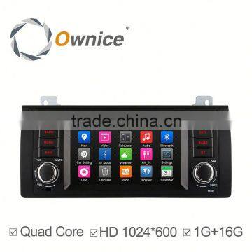 Ownice factory price quad core Android 4.4 car multimedia player for BMW E39 E53 X5 with RDS support dvr ipod