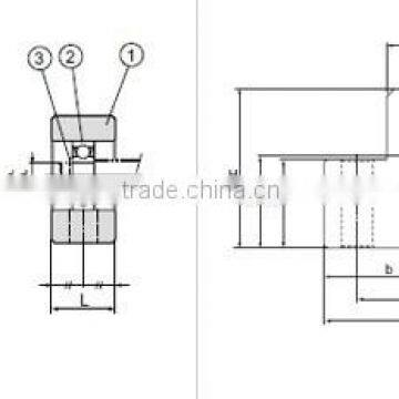 EF Model, High Strength Superior Quality High Accuracy Ball Screw Support Unit photo-2