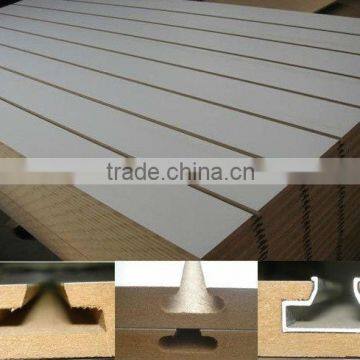 Aluminium strips insert groove Slot MDF