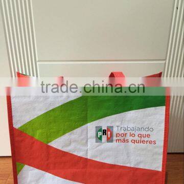 Red Non Woven Promo Tote Bag photo-2
