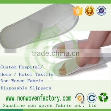 China supplier wholesale pp nonwoven geotextile fabric anti slip slipper fabric