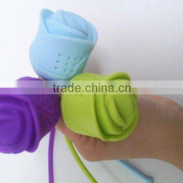 Super quality promotional silicone tea strainer infuser ball