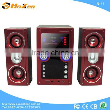 2013 BEST SELLING GREAT SOUND FAACSHION 2.1 HOME THEATER WITH USB FM N-18