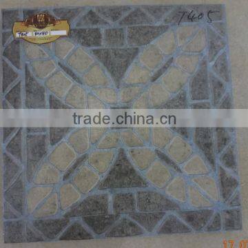 high quality rustic 3D inkjet printing 40x40cm non slip porcelain floor tiles