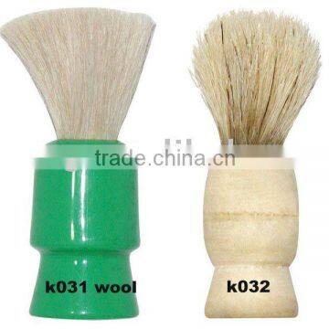 Professional wooden hair cleaning neck duster brush