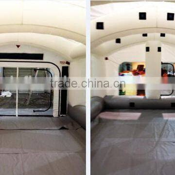 Custom White Inflatable Spray Booth Inflatable Car Spray Tent Inflatable Paint Booth photo-2
