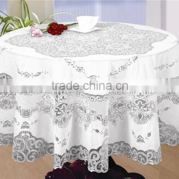 CROCHET VINYL TABLE CLOTH - ZT-388 RD150CM