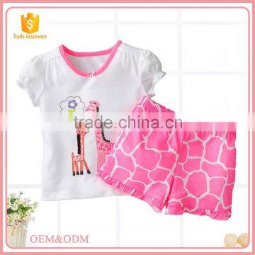 Bbay girl clothes Children's pajamas baby clothing