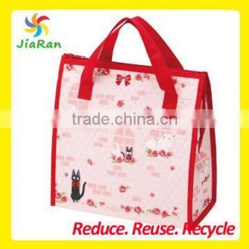 Lead Free Recycled Polypropylene Lunch Bag Insulated Thermal Food Carry Bag