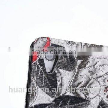 Bright-colored Multicolor PU Stand Leather Case for Sony Xperia Z3 Case Wallet Flip Leather Phone Case photo-4