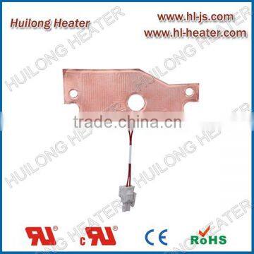 Polyimide flexible heating elements with cooper foil