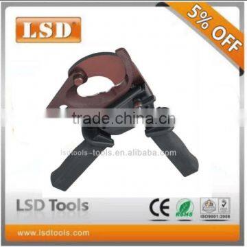 LSD brand J38 Ratchet cable cutting tool Hanroot german-style with adjustable handle up to 300mm2 Ratchet Wire Cutter
