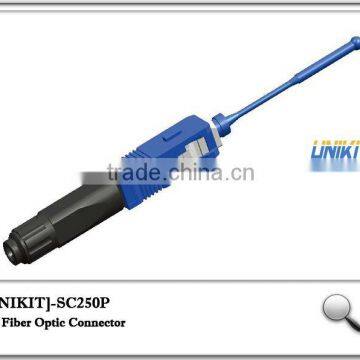 SC Hot Melt Fiber Optic Fast Connector