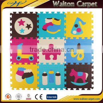 Eco-friendly EVA feeding room baby non-toxic nursery puzzle mat