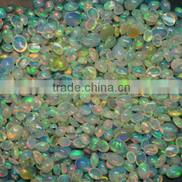 Ethiopian Opal Cabochon, Celebrated Size, ++AAA Quality, Very Good Fire and Colour