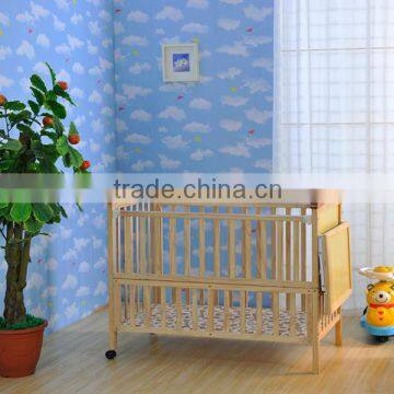 multifunction wooden baby rocking cradle FSC