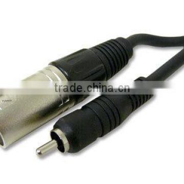 5FT Audio Cable - Male XLR to RCA Male Plug