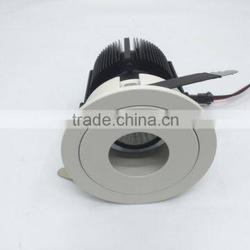 Big Size 10W Round Hole Recessed 10w 72lm LED Downlight TEC002C10WHT2 photo-2