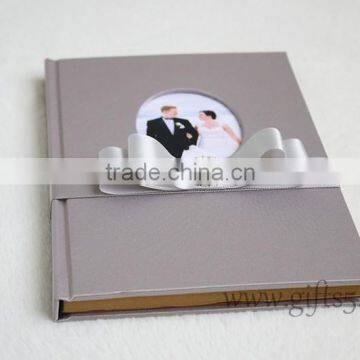 Wedding Guest Books Wiht Silk Covor photo-3