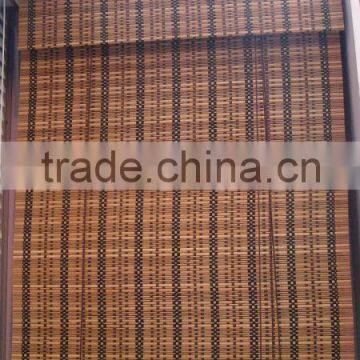 Bamboo roll up window blind