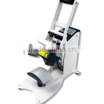 Cap heat press transfer machine