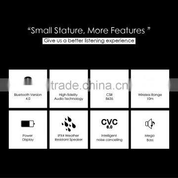 Super Bass In-ear Sweatproof Stereo Noise Reduction Bluetooth Earbuds photo-4